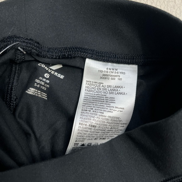 NWT - Converse Kids’ Leggings - Size 6Y - Picture 5 of 5